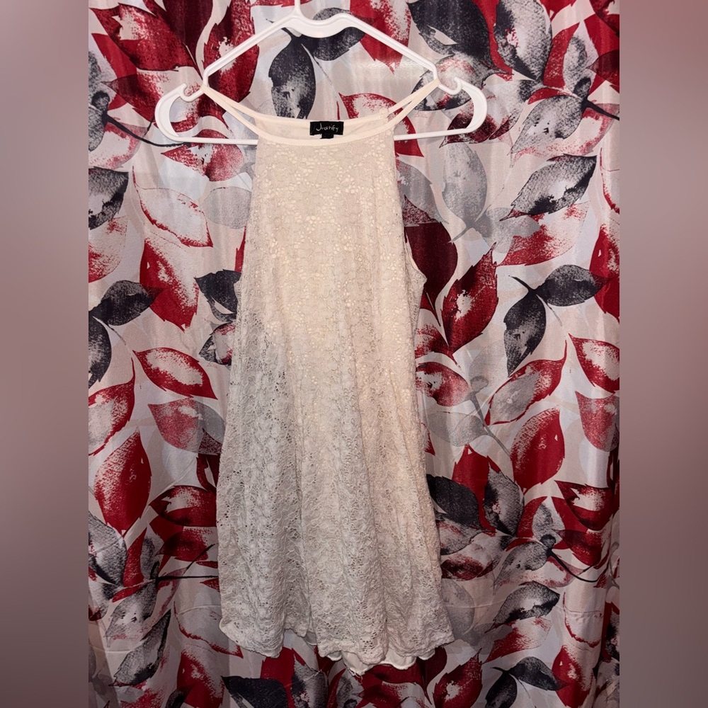 Justify Ivory Lace Dress